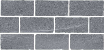 BR023T Керамогранит Бордюр Роверелла серый мозаичный 34,5x14,7x0,9 Kerama Marazzi
