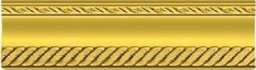 BR1097 Керамогранит Hera Border Gold 7,2х25 Serapool