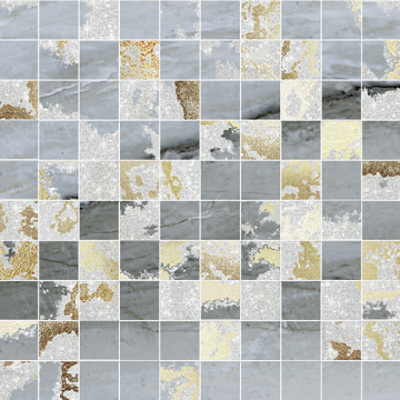 Brennero Мозаика MQSB Venus Mos.Q.Solitaire Mix Lapp. Blu tess. 30x30 (2.9x2.9) Brennero