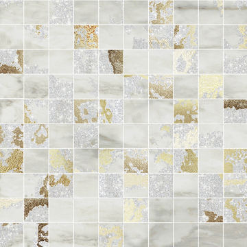 Brennero Мозаика MQSG Venus Mos.Q.Solitaire Mix Lapp. Grey tess. 30x30 (2.9x2.9) Brennero