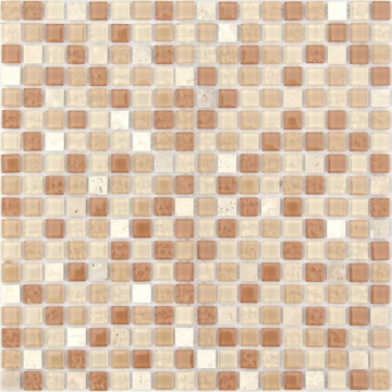 Caramelle Mosaic Мозаика Naturelle Olbia (ПУ) 15x15x4 30.5x30.5 Caramelle Mosaic
