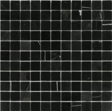 Caramelle Mosaic Мозаика Nero oriente POL 4.8x4.8x7 30.5x30.5 Caramelle Mosaic