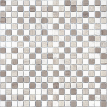 Caramelle Mosaic Мозаика Pietra Mix 3 MAT 15x15x4 305x305 Caramelle Mosaic