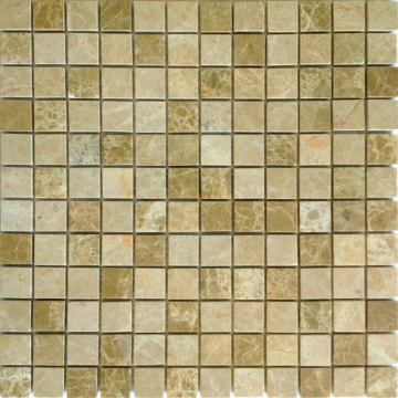 Caramelle Mosaic Мозаика Pietrine Emperador Light MAT 23x23 - толщ. 4 мм 29.8X29.8 Caramelle Mosaic