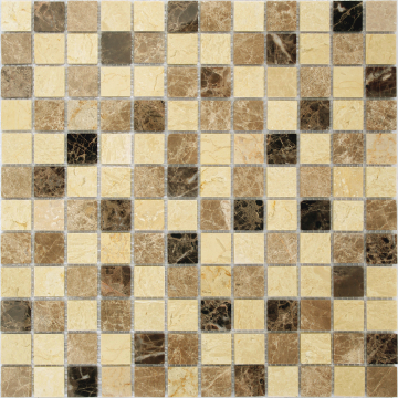 Caramelle Mosaic Мозаика Pietrine Pietra Mix 1 POL 23x23 - толщина 4 мм 298X298 Caramelle Mosaic