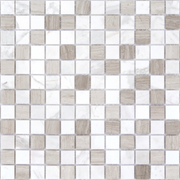 Caramelle Mosaic Мозаика Pietrine Pietra Mix 2 MAT 23x23x4 298x298 Caramelle Mosaic