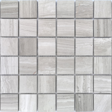 Caramelle Mosaic Мозаика Travertino Silver POL 48x48x7 305x305 Caramelle Mosaic