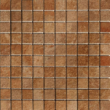 Casalgrande Padana 4704570 Мозаика Amazzonia Mosaico Dragon Brown Naturale 2.5x2.5 30x30 Casalgrande Padana