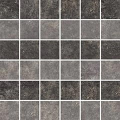 Cerim 760933 Мозаика Artifact Worked_Charcoal Mosaico 3D 30x30 Cerim