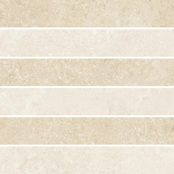 Cerim 767176 Мозаика Elemental Cream Limestone Mosaico 3D Luc 30x30 Cerim