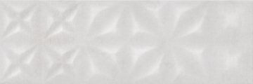 Cersanit Плитка ASU522D Apeks рельеф светло-серый 25x75 Cersanit