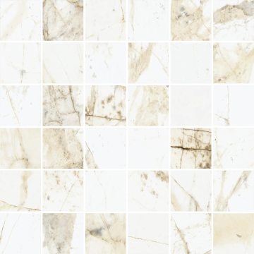 ColiseumGres 610110001256 Мозаика Canova White Mosaico 30x30 ColiseumGres
