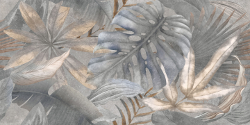 D120240G Керамогранит Bahamas Floristry Dark матовый граниль 600x1200x9.5 New Trend