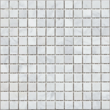 DAO Мозаика DAO-536-23-4 Carrara мрамор 2.3х2.3 30х30 DAO