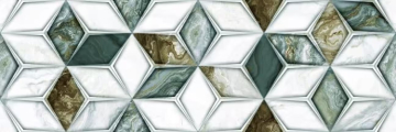 DG17-04 Плитка Hypnose Malachite Decor 04 glossy 30x90 PrimaVera