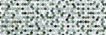 DG17-10 Плитка Hypnose Malachite Decor 10 glossy 30x90 PrimaVera