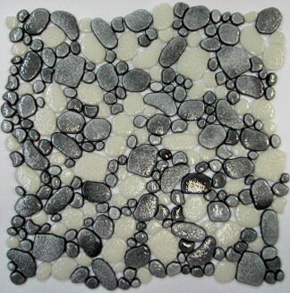 DGZ-2 Mix6 Мозаика Gravel растяжка гравий 30х30 Keramissimo