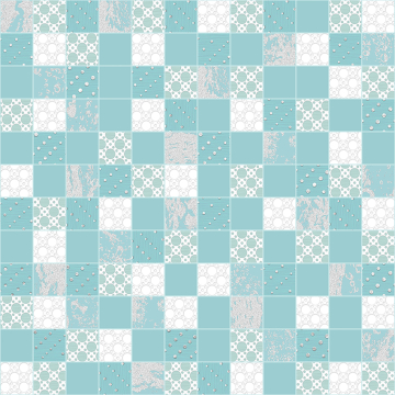 DW7MSC16 Мозаика Mosaic Aquamarine 30.5x30.5 AltaCera