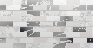 DW9GLW00 Плитка Glent White Декор 24.9х50 AltaCera