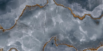 EKTR Керамогранит Onyx Blue Lappato 9.5mm 60x120 Emilceramica