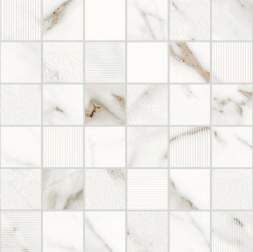 Eletto Ceramica 588143004 Мозаика Calacatta Grey Mosaic 30x30 Eletto Ceramica