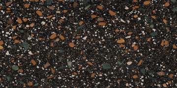 ENIND3214MT80160 Керамогранит Terrazzo Black Matt 800x1600x9 Ennface