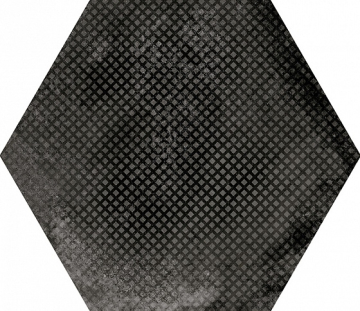 EQUIPE 23604 Керамогранит Urban Hexagon Melange Dark 29,2X25,4 EQUIPE