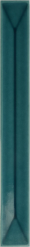 EQUIPE 31163 Плитка Vitral Axis Petrol Reactive 5x40 EQUIPE