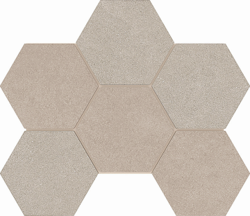 Estima Мозаика Мозаика LN01/TE01 Luna Hexagon неполированная 25x28.5 Estima