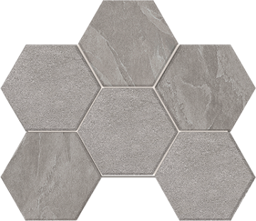 Estima Мозаика Мозаика LN02/TE02 Luna Hexagon неполированная 25x28.5 Estima