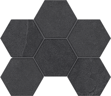 Estima Мозаика Мозаика LN04/TE04 Luna Hexagon неполированная 25x28.5 Estima
