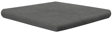 Exagres Клинкерная плитка Ступень угловая Essenza С-3 ML Grafite 33x33 Exagres