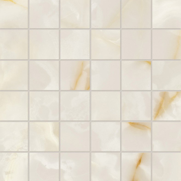 FAP Ceramiche fRZV Мозаика Gemme Bianco Macromosaico Brillante 30x30 FAP Ceramiche