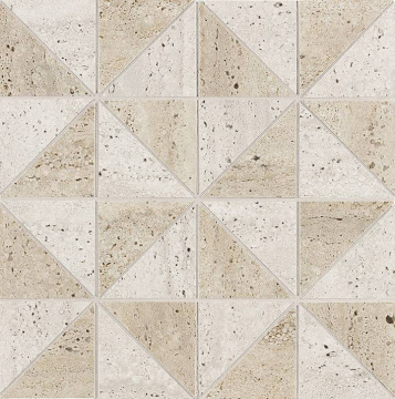 FAP Ceramiche fTQS Мозаика Materia Classica Beige Bianco Icon B Mosaico 30x30 FAP Ceramiche