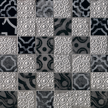 fK63 Мозаика Creta Maiolica Grey Mosaico 30,5*30,5 FAP Ceramiche