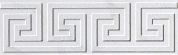 fLT6 Плитка Roma Greca Statuario Listello 8x25 FAP Ceramiche