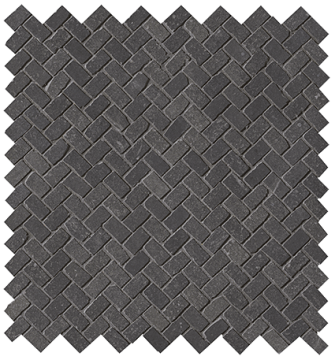 fMKX Мозаика Maku Dark Gres Mosaico Spina Matt 30x30 FAP Ceramiche