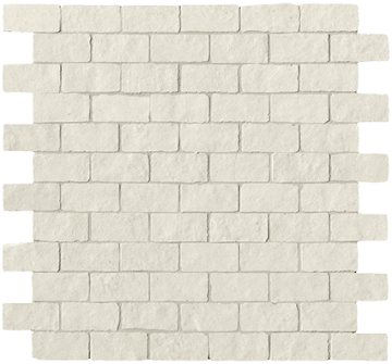 fOML Мозаика Lumina Stone Light Brick Macromosaico Anticato 30,5x30,5 FAP Ceramiche