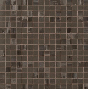 fOW6 Мозаика Mat&More Brown Mosaico 30.5x30.5 FAP Ceramiche