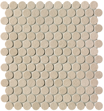 fPLV Мозаика Summer Sabbia Gres Round Mosaico R10 29,5x32,5 FAP Ceramiche