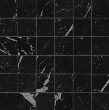 fQJ8 Мозаика Roma Gold Nero Elegante Gres Macromosaico 30x30 FAP Ceramiche