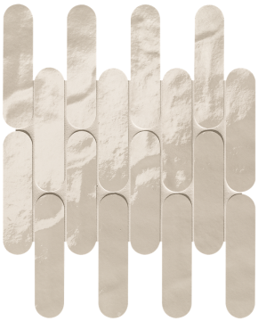 fRNR Мозаика Glim Avorio Curve Mosaico Brillante 29x29,5 FAP Ceramiche