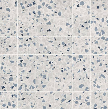 fRT9 Мозаика Glim Gemme Azzurro Macromosaico Matt 30x30 FAP Ceramiche