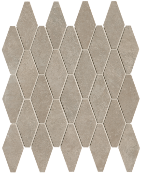 fRW3 Мозаика Nobu Grey Gres Rombi Mosaico Matt 31x35,5 FAP Ceramiche