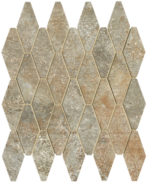 fRW4 Мозаика Nobu Slate Gres Rombi Mosaico Matt 31x35,5 FAP Ceramiche