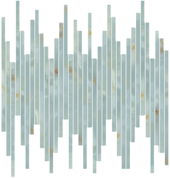fRZ1 Мозаика Gemme Cielo Tratti Mosaico Brillante 30x30 FAP Ceramiche