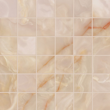 fRZY Мозаика Gemme Rosa Macromosaico Brillante 30x30 FAP Ceramiche