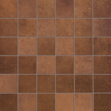 fTA8 Мозаика Oxide Corten Macromosaico 30x30 FAP Ceramiche