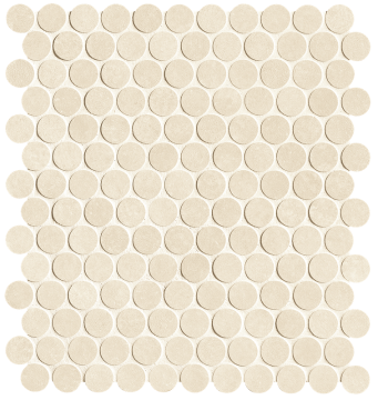 fTAT Мозаика Still Beige Round Mosaico Matt 29,5x32,5 FAP Ceramiche