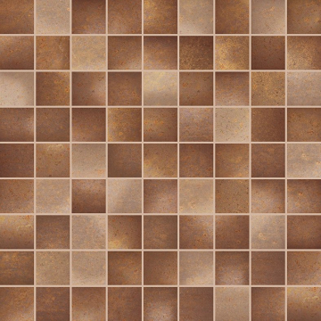 fTCS Мозаика Oxide Corten Flame Mosaico 30,5x30,5 FAP Ceramiche